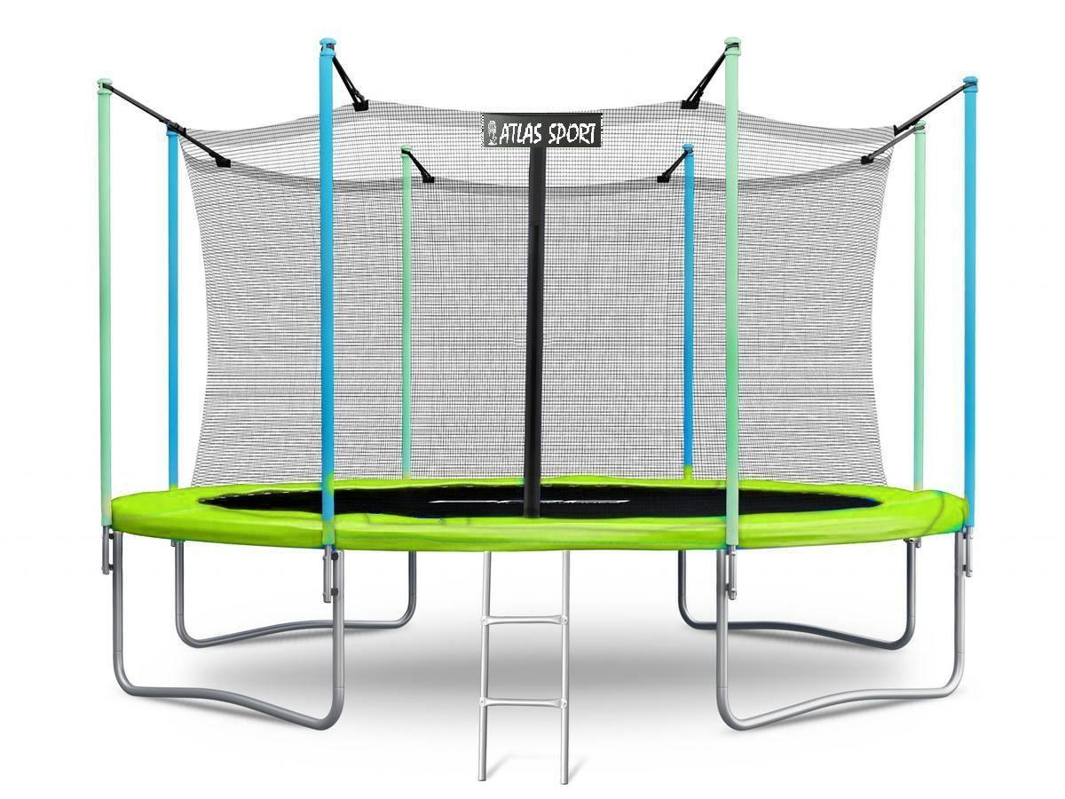 Батут Atlas Sport 374 см (12ft) GREEN