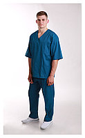 Медицинский костюм "хирург" унисекс (цвет т-бирюзовый)