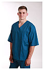 Медицинский костюм "хирург" унисекс (цвет т-бирюзовый), фото 2