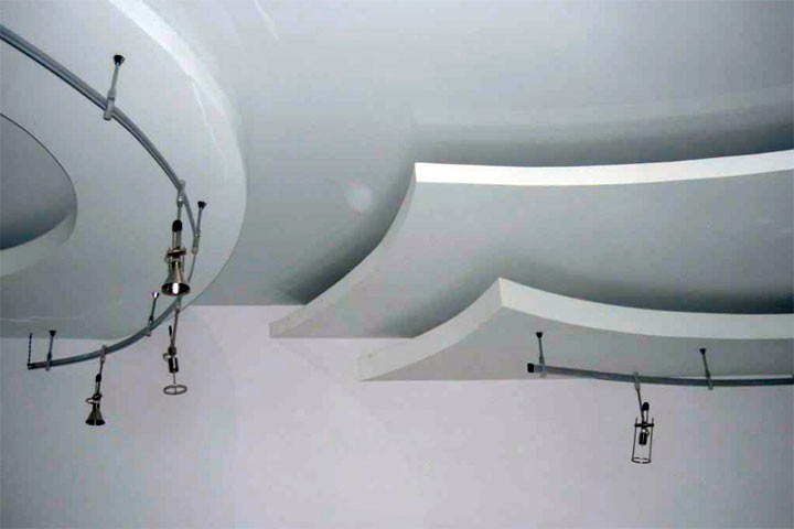Монтаж подвесного потолка из гипсокартона - фото 7 - id-p4080224
