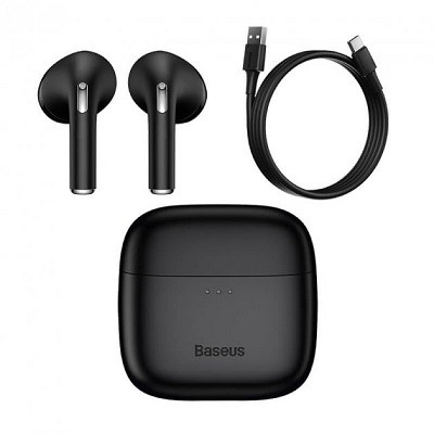 Bluetooth наушники Baseus NGE8-01 True Wireless Earphones Bowie E8 черные - фото 6 - id-p176805113