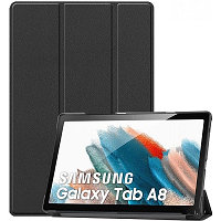 Полиуретановый чехол JFK Smart Case черный для Samsung Galaxy Tab A8