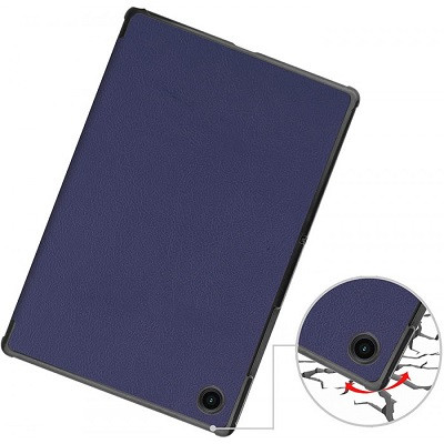 Полиуретановый чехол JFK Smart Case синий для Samsung Galaxy Tab A8 - фото 8 - id-p176805122