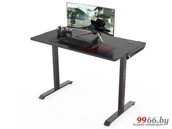 Игровой компьютерный стол геймерский Eureka I1-S черный ERK-I44-BK