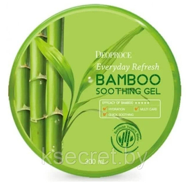 Гель для тела бамбук Deoproce Everyday Refresh Bamboo Soothing Gel 300 мл - фото 1 - id-p176805987