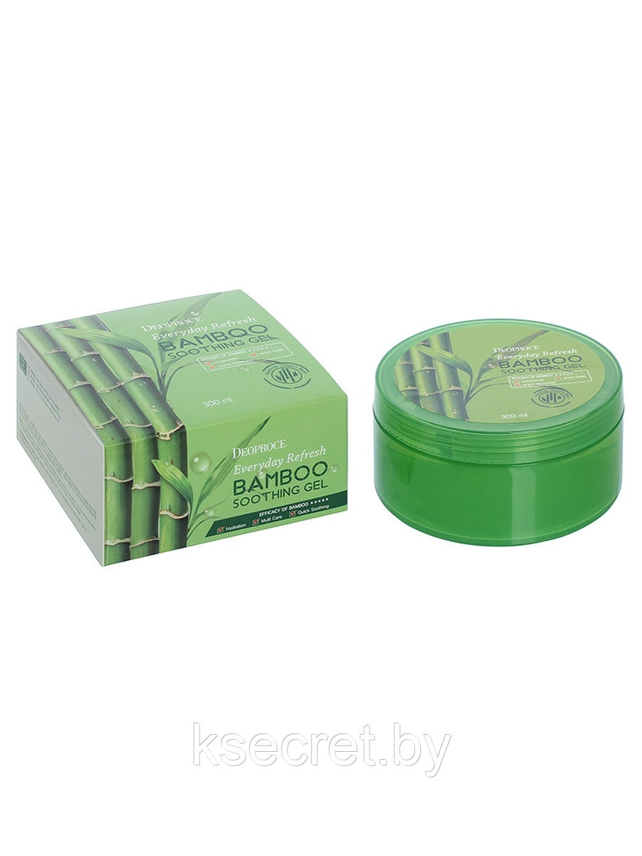 Гель для тела бамбук Deoproce Everyday Refresh Bamboo Soothing Gel 300 мл - фото 2 - id-p176805987