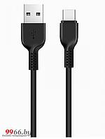 Аксессуар Hoco X13 Easy USB - USB Type-C 1.0m Black 85430