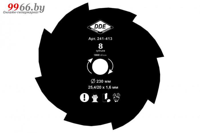 Нож для триммера DDE Grass Cut 8/230/25.4/20mm 241-413