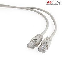 Сетевой кабель Gembird Cablexpert UTP cat.5e 5m Gray PP12-5M
