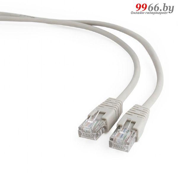 Сетевой кабель Gembird Cablexpert UTP cat.5e 5m Gray PP12-5M - фото 1 - id-p176236084