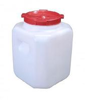 Пластиковый бидон канистра-бочка пищевая АЛЬТЕРНАТИВА М453 для воды 30 литров