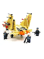 Конструктор для мальчиков technic "Военный самолет истребитель" военная техника 333 детали, фото 2