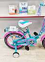 Детский велосипед  16" мятный, арт. D16-1M, фото 3