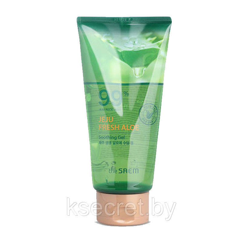 The SAEM / Гель с алоэ универсальный увлажняющий 300мл Jeju Fresh Aloe Soothing Gel 99% - фото 2 - id-p176843089