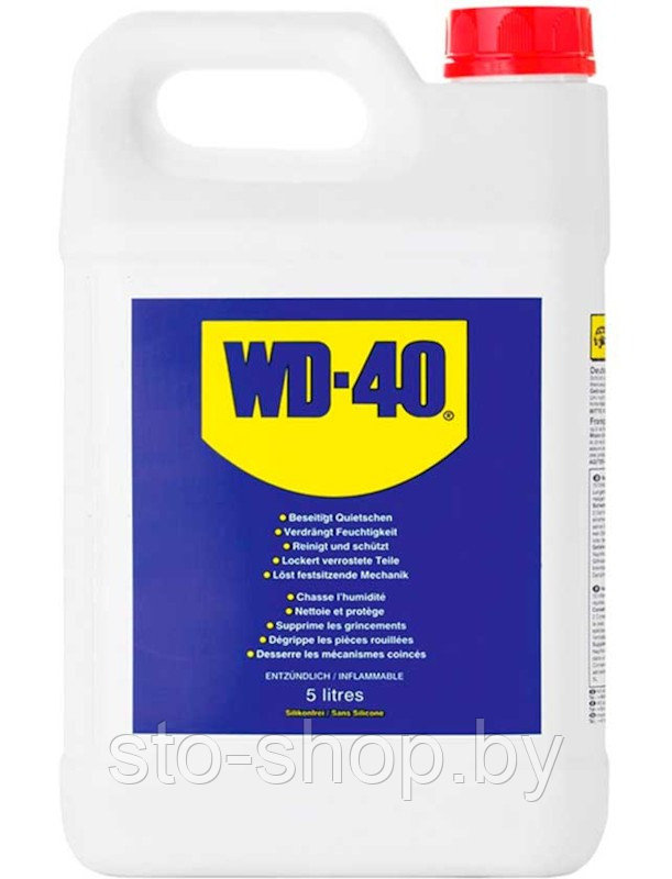 WD-40 Многофункциональная смазка 5л БЕЗ пульверизатора