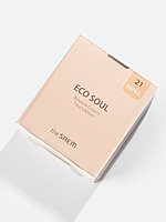 ЗАПАСКА для кушона The SAEM Eco Soul B Eco Soul Bounce Cream Foundation 21 Light Beige (Refill)