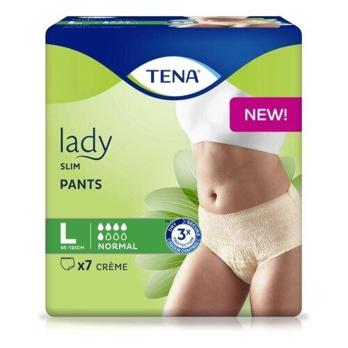 Впитывающие трусы для женщин Tena Lady Slim Pants Normal Large 95-125 см (L), 7 шт - фото 6 - id-p176846935