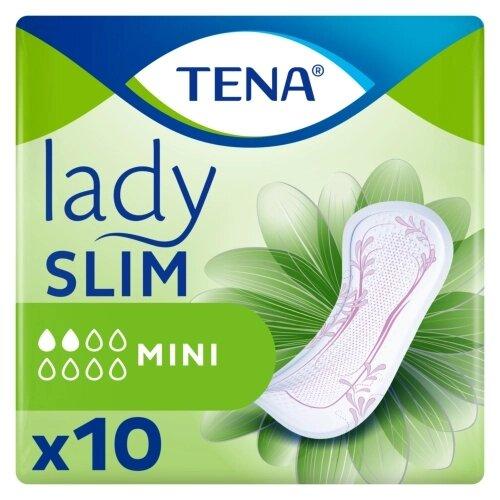 Урологические прокладки Tena Lady Slim Mini впитывающие, 10 шт - фото 1 - id-p176846939
