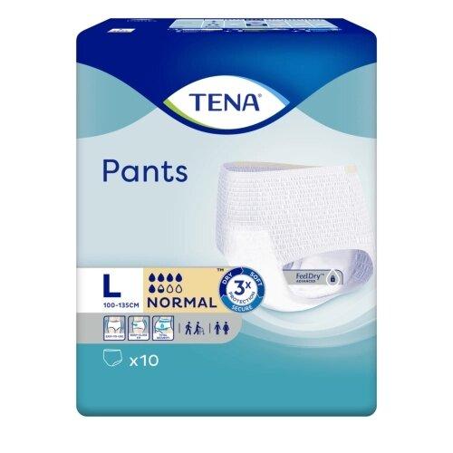 Подгузники-трусы для взрослых Tena Pants Normal Large впитывающие 100-135 см (L), 10 шт. - фото 6 - id-p176846957