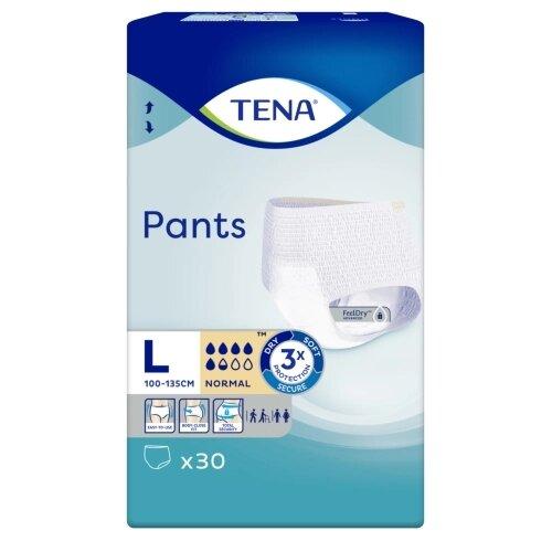 Подгузники-трусы для взрослых Tena Pants Normal Large впитывающие 100-135 см (L), 30 шт. - фото 6 - id-p176846958