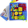 Болтовой конструктор мозаика Creative Mosaic Discovery с отверткой (310 деталей), фото 3