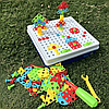 Болтовой конструктор мозаика Creative Mosaic Discovery с отверткой (310 деталей), фото 2