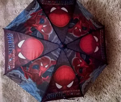 Зонт детский Человек-паук (Spider-man) полуавтомат со свистком - фото 3 - id-p22037751