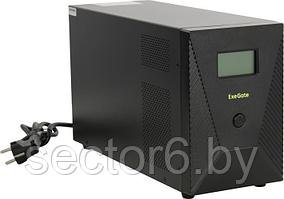 EP287660RUS ИБП ExeGate SpecialPro Smart LLB-3000.LCD.AVR.EURO.RJ.USB 3000VA/1800W, LCD, AVR,4евро,RJ45/11,USB