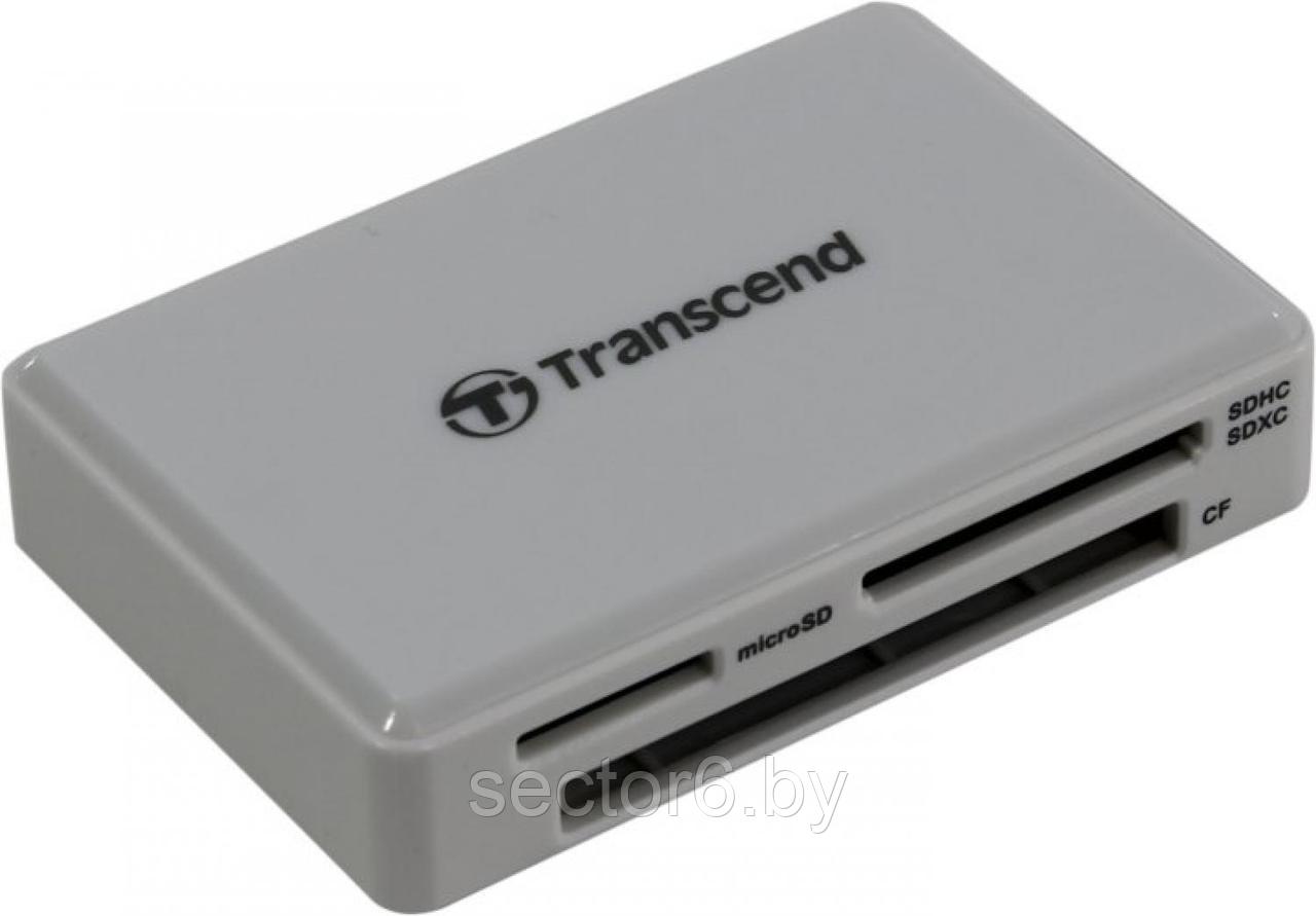 Картридер Transcend TS-RDF8W2 USB3.1 CF/SDXC/microSDXC Card Reader/Writer TRANSCEND Картридер Transcend