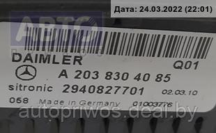 Переключатель отопителя Mercedes W203 (CLC) - фото 2 - id-p176875810