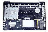Верхняя часть корпуса (Palmrest) Asus VivoBook N752 с клавиатурой, с подсветкой, серебристый, ENG, фото 2
