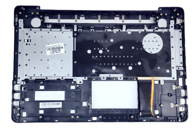 Верхняя часть корпуса (Palmrest) Asus VivoBook N752 с клавиатурой, с подсветкой, серебристый, ENG - фото 2 - id-p176882522
