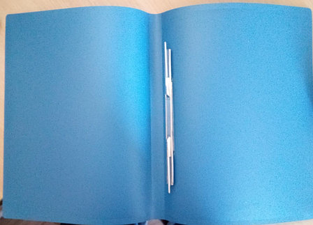 Tukzar | Папка со скоросшивателем, A4, цвет - синий, фото 2