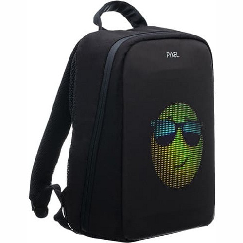 Рюкзак с LED-дисплеем Pixel Bag Plus V 2.0 Black Moon (Черный) - фото 1 - id-p176886615