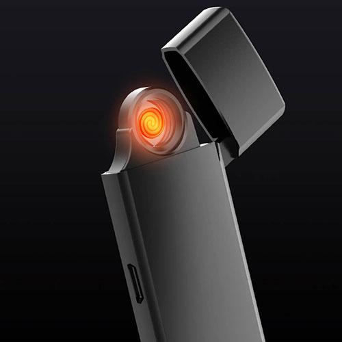 Электронная зажигалка Beebest Rechargeable Lighter L101 (Черный) - фото 4 - id-p176887724