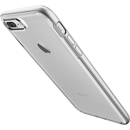 Чехол для iPhone 8 Plus и 7 Plus накладка (бампер) Spigen Neo Hybrid Crystal серебристый (043CS20684) - фото 4 - id-p176884435