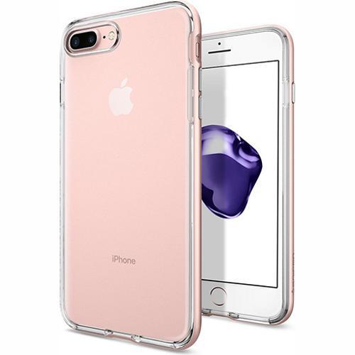Чехол для iPhone 8 Plus и 7 Plus накладка (бампер) Spigen Neo Hybrid Crystal розовое золото (043CS20542) - фото 1 - id-p145481104