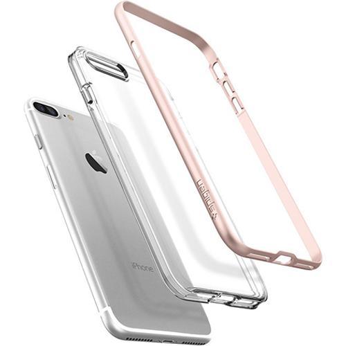 Чехол для iPhone 8 Plus и 7 Plus накладка (бампер) Spigen Neo Hybrid Crystal розовое золото (043CS20542) - фото 3 - id-p145481104