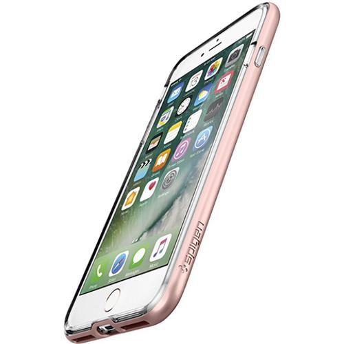 Чехол для iPhone 8 Plus и 7 Plus накладка (бампер) Spigen Neo Hybrid Crystal розовое золото (043CS20542) - фото 4 - id-p145481104