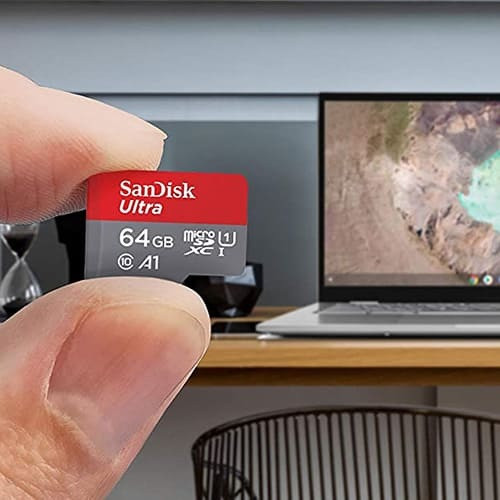 Карта памяти SanDisk Ultra microSDXC UHS-I 64GB скорость 667 X 120 MB/s (SDSQUA4-064G-GN6MN) - фото 3 - id-p176890749