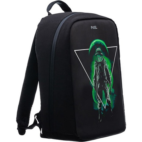 Рюкзак с LED-дисплеем Pixel Bag Max V 2.0 Black Moon (Черный) - фото 1 - id-p176887811