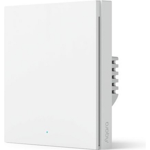 Умный выключатель Aqara Smart Wall Switch H1 одинарный без нулевой линии WS-EUK01 (Белый) - фото 1 - id-p176890801