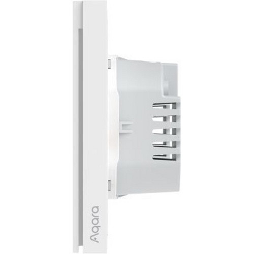 Умный выключатель Aqara Smart Wall Switch H1 одинарный без нулевой линии WS-EUK01 (Белый) - фото 2 - id-p176890801