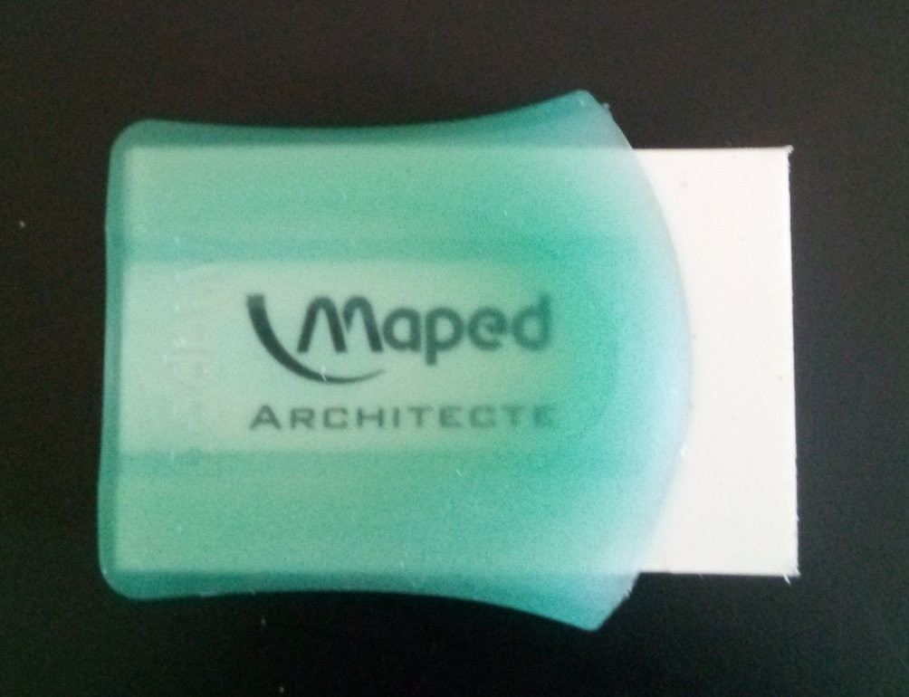 Ластик MAPED "Architecte", цвет - белый