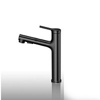 Смеситель с душем для раковины DIIIb Extracting Faucet (Высокий) Черный