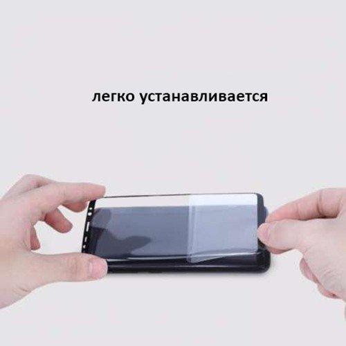 Защитная 3D пленка 0.18 mm для Samsung Galaxy Note 9 полноэкранная 9H 100% клеевая основа - фото 3 - id-p176884669