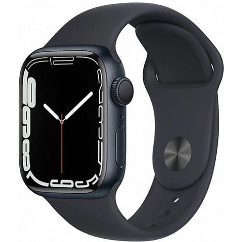 Умные часы Apple Watch Series 7 41 мм MKMX3 (Темная ночь) - фото 1 - id-p176891039