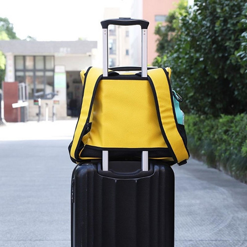 Переноска-рюкзак для животных Small Animal Star Space Capsule Shoulder Bag (Желтый) - фото 3 - id-p158671605