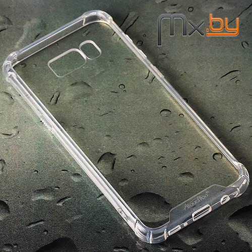 Чехол для Samsung Galaxy S8+ накладка (бампер) Atouch Anti Burst Case силиконовый прозрачный - фото 1 - id-p176884862