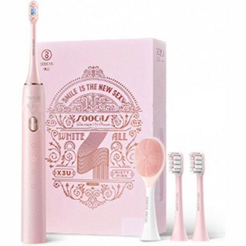 Электрическая зубная щетка Soocas X3U Limited Edition Pink Set (Розовый) - фото 1 - id-p176888430